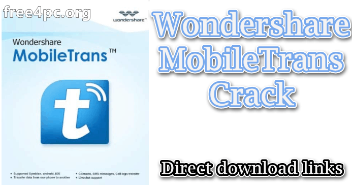 wondershare mobiletrans cracked version